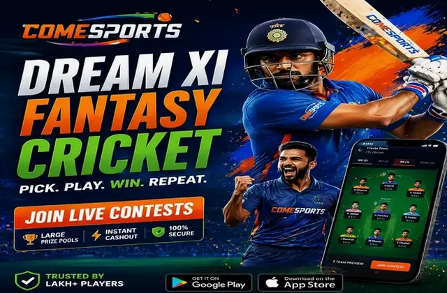Dreem77 (dreem 77) fantasy cricket & matchday visual 1